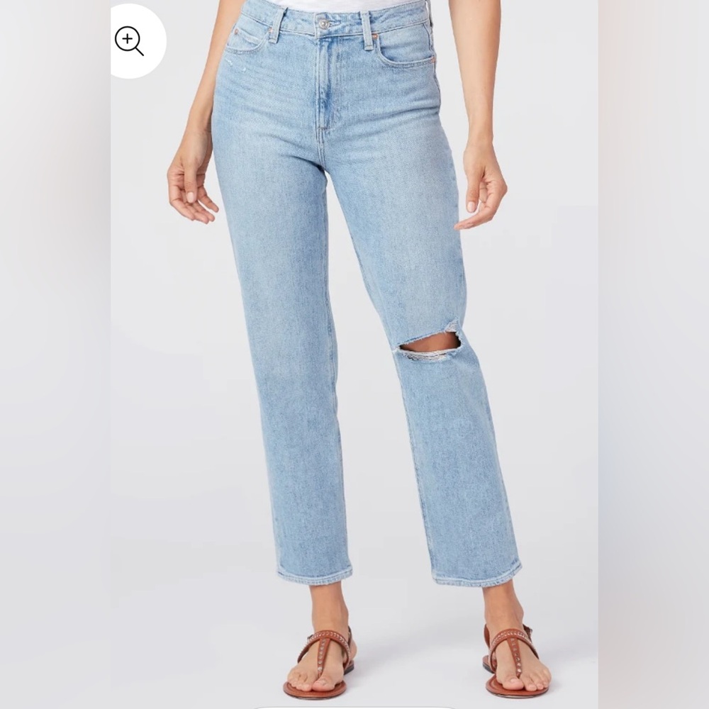 Paige Noelle High Rise Cropped Jeans size 25